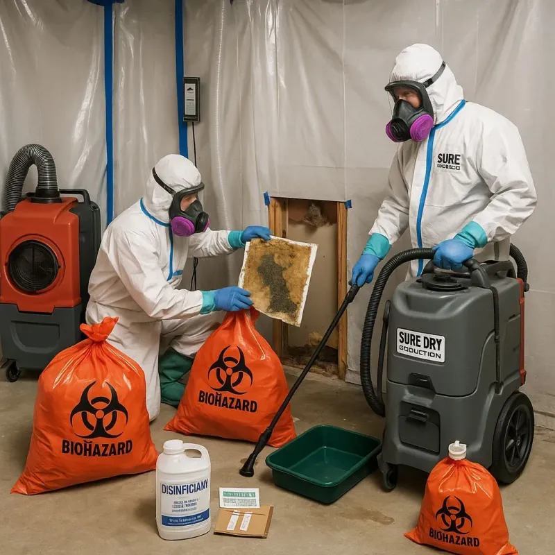 Contaminated Water Handling Protocols process in Sharpsville, PA