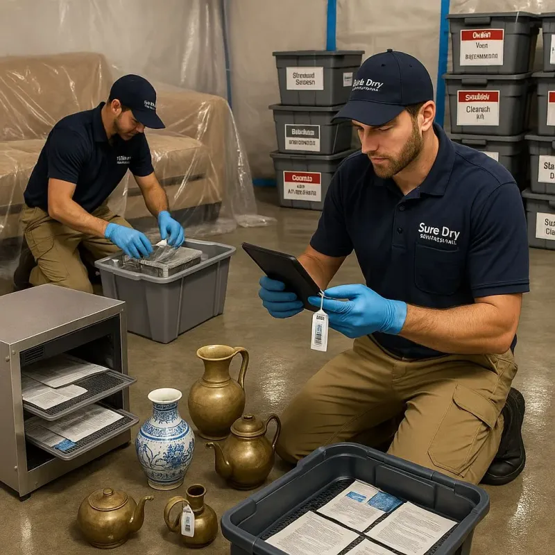 Content Protection and Restoration process in Sharpsville, PA